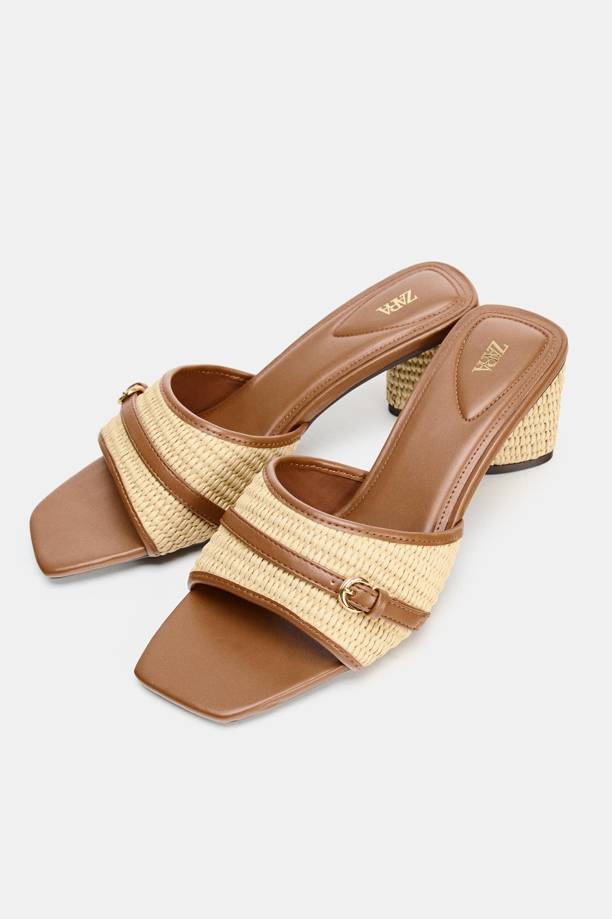 COMBINED HEEL SANDALS